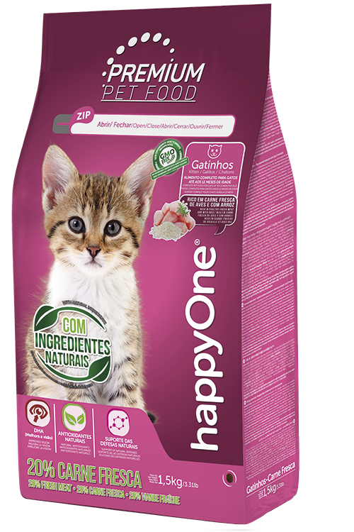 Imagem de happyOne PREMIUM | Gatinho Carne Fresca 1,5 kg
