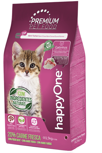 Imagem de happyOne PREMIUM | Gatinho Carne Fresca 1,5 kg