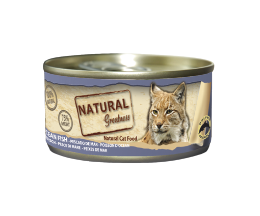 Imagem de NATURAL GREATNESS | Wetfood Cat Ocean Fish 70 g