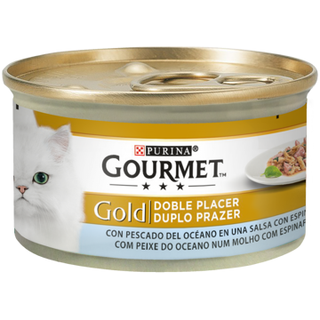 Imagem de GOURMET GOLD | Duplo Prazer Peixe do Oceano com molho de espinafres