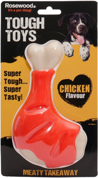 Tough Toys Meaty Chicken Takeaway Leg