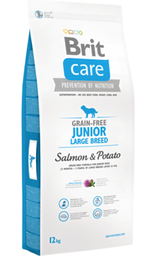 Brit Care Grain-free Dog Junior Large Breed | Salmon & Potato