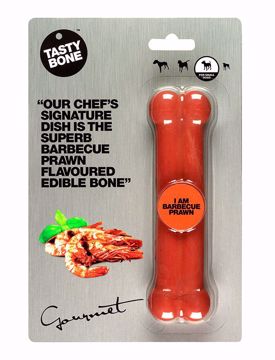 Gourmet Edible TASTYBONE Barbecue Prawn