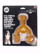 TASTYBONE Trio Bone Toy Peanut Butter