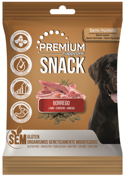 happyOne Premium Snack Cão Borrego 100g 