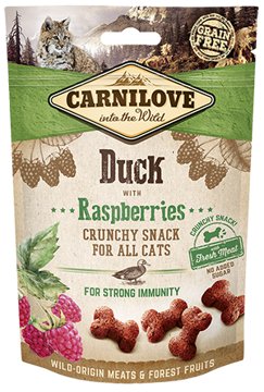 Imagem de CARNILOVE Cat | Crunchy Snack Duck & Raspberries 50 g