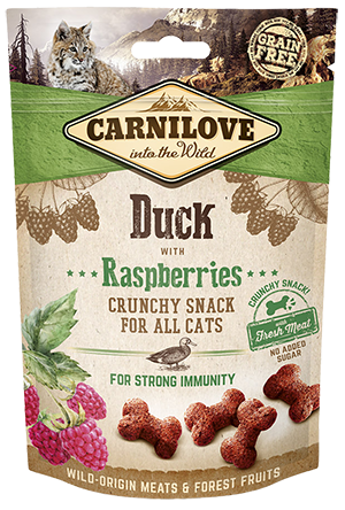 Imagem de CARNILOVE Cat | Crunchy Snack Duck & Raspberries 50 g