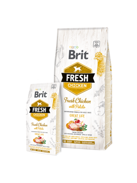 Imagem de BRIT Fresh | Chicken With Potato Adult Great Life