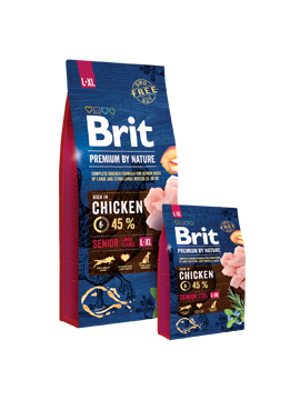 Imagem de BRIT Premium by Nature | Dog Senior Large & Giant