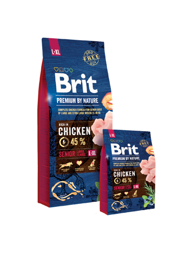 Imagem de BRIT Premium by Nature | Dog Senior Large & Giant