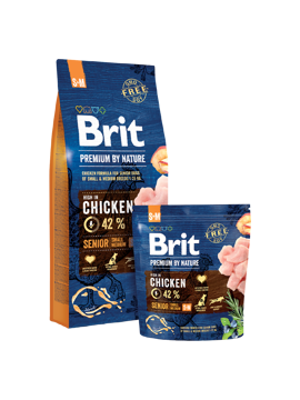 Imagem de BRIT Premium by Nature | Dog Senior Small & Medium