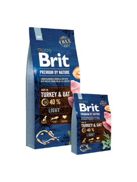 Imagem de BRIT Premium by Nature | Dog Light Turkey & Oat