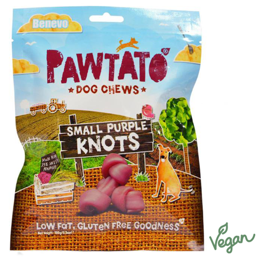 Imagem de BENEVO | Snack Pawtato Knots Roxo S