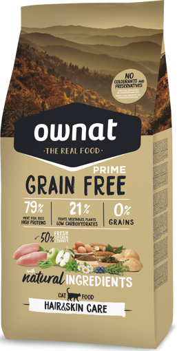 Imagem de OWNAT Gato | Prime Grain Free Hair & Skin