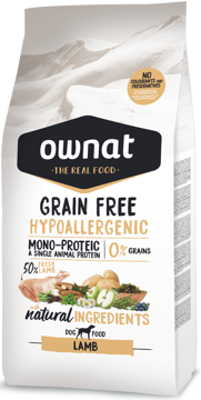 Imagem de OWNAT Cão | Grain Free Hypoallergenic Lamb