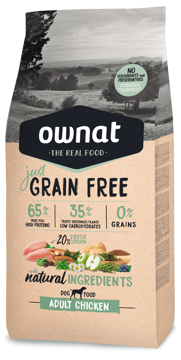 Imagem de OWNAT Cão | Just Grain Free Adult Chicken