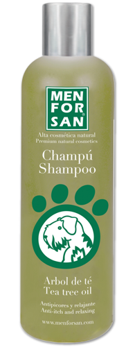 Imagem de MENFORSAN | Shampoo Natural Anti Comichão com Árvore-do-chá 300 ml