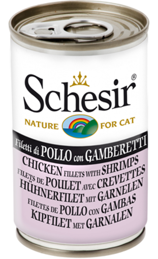 Imagem de SCHESIR | Lata Filete de Frango com Gambas em Gelatina 140 g