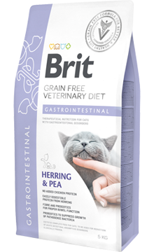Imagem de BRIT Veterinary Diet | Cat Gastrointestinal Grain-Free Herring & Pea