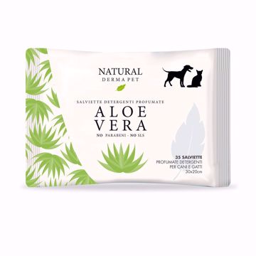 Imagem de NATURAL DERMA PET | Toalhitas Aloe Vera