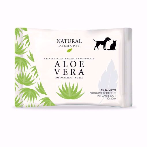 Imagem de NATURAL DERMA PET | Toalhitas Aloe Vera