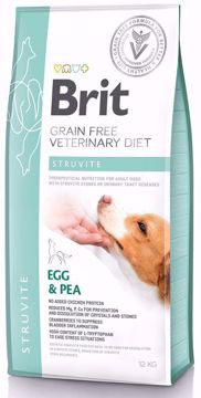 Imagem de BRIT Veterinary Diet | Dog Struvite Grain-Free Egg & Pea 12 kg