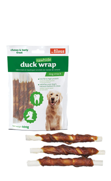 Imagem de LES FILOUS | Snack Duck Wrap Rawhide 100 g
