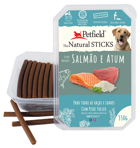 PetField Natural Sticks Salmon&Tuna (350g)