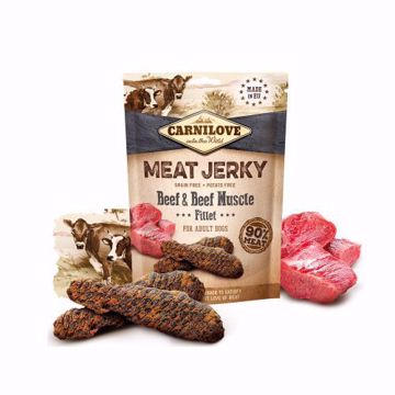 Imagem de CARNILOVE Dog | Meat Jerky Beef & Beef Muscle Fillet 100 g