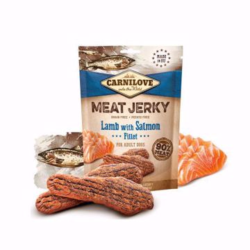 Imagem de CARNILOVE Dog | Meat Jerky Lamb with Salmon Fillet 100 g