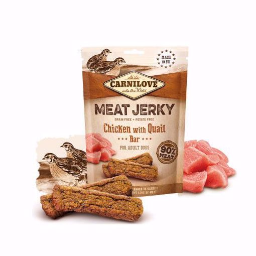 Imagem de CARNILOVE Dog | Meat Jerky Chicken With Quail Bar 100 g