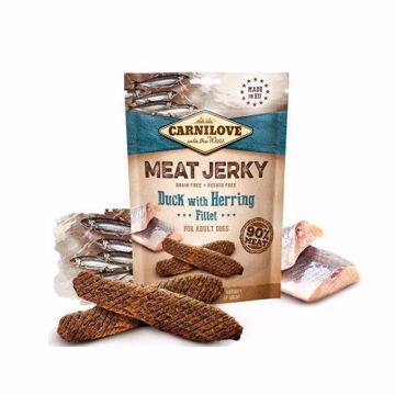 Imagem de CARNILOVE Dog | Meat Jerky Duck with Herring Fillet 100 g