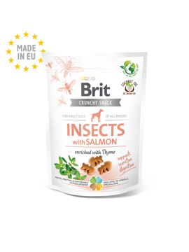 Imagem de BRIT Care Crunchy Cracker | Insects with Salmon enriched with Thyme 200 g