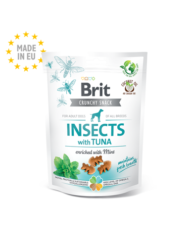 Imagem de BRIT Care Crunchy Cracker | Insects with Tuna enriched with Mint 200 g