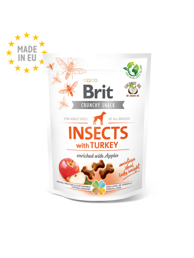 Imagem de BRIT Care Crunchy Cracker | Insects with Turkey and Apples 200 g