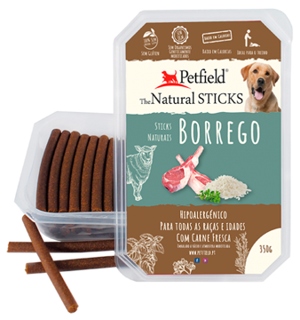 Imagem de PETFIELD | Natural Sticks Borrego 350 g