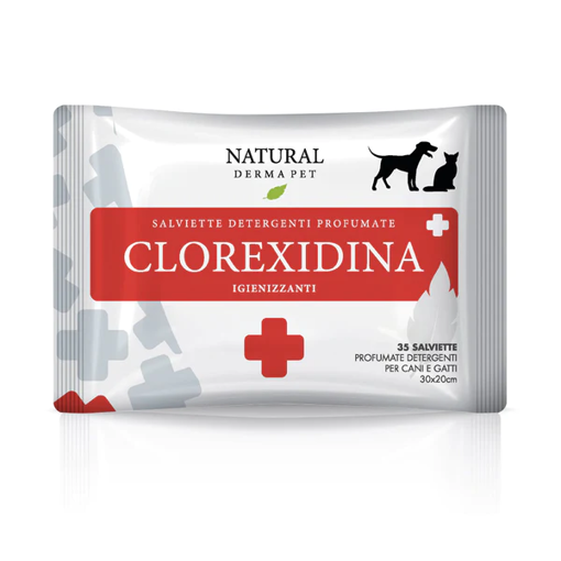 Imagem de NATURAL DERMA PET | Toalhitas Clorexidina