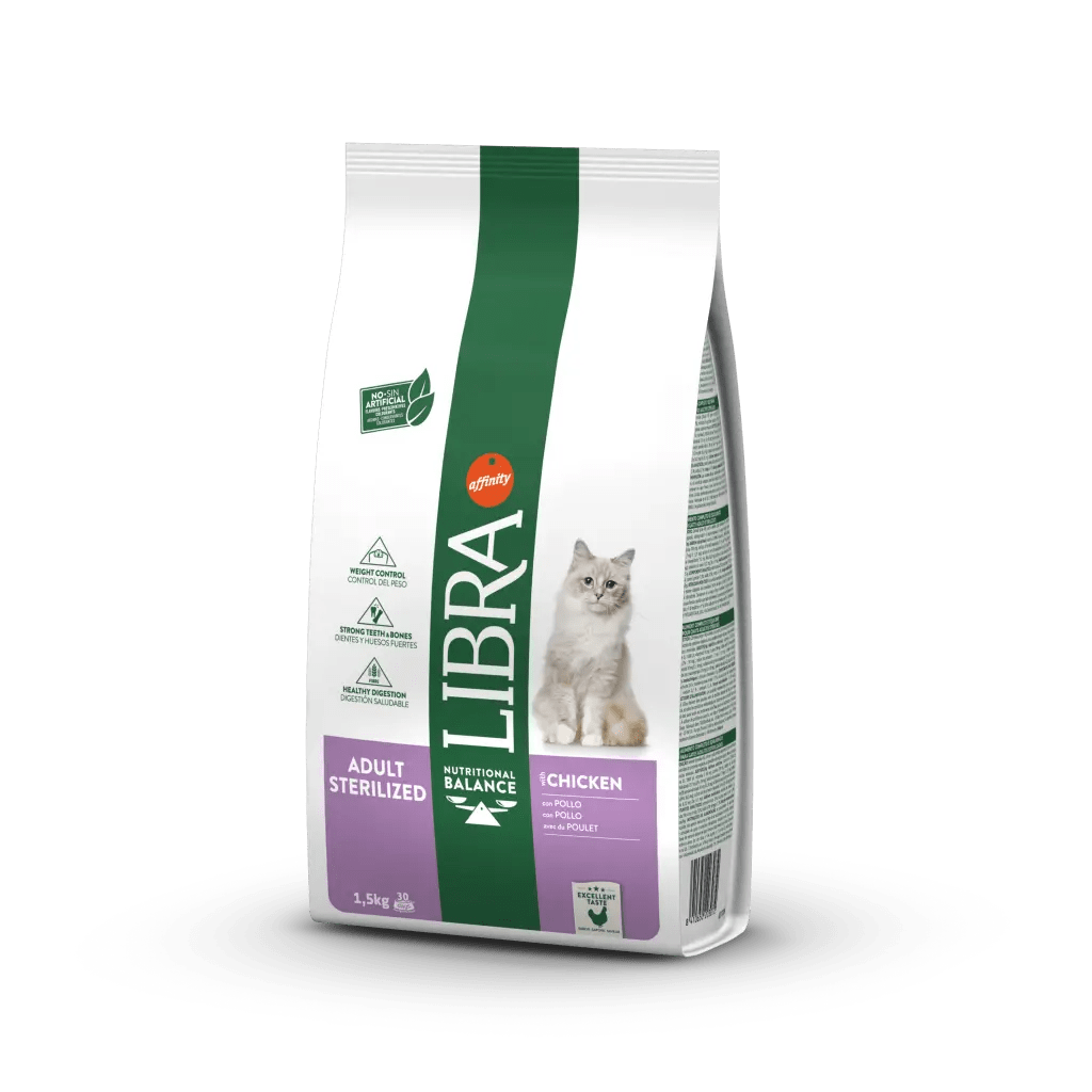 Imagem de LIBRA Cat | Sterilized Chicken & Barley