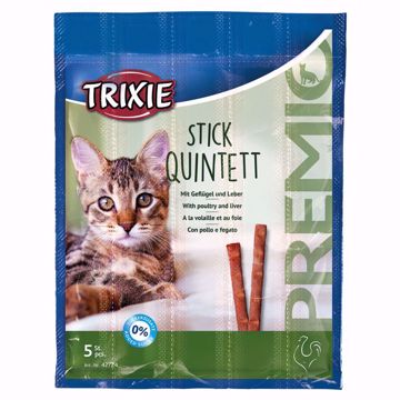 Imagem de TRIXIE | Premio Cat Stick Quintett Frango e Fígado | 5 Sticks