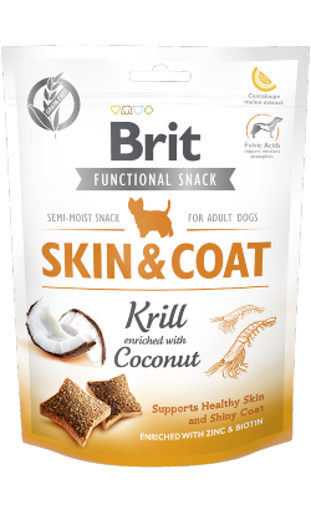 Imagem de BRIT Care | Dog Functional Snack Skin & Coat Krill 150 g