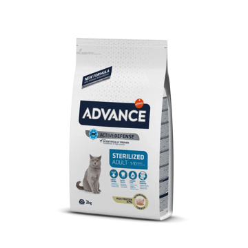 Imagem de ADVANCE Cat | Adult Sterilised Turkey & Barley 3 kg