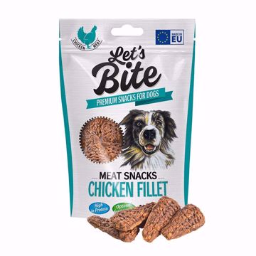 Imagem de Let's Bite | Dog Meat Snacks Chicken Fillet 80 g