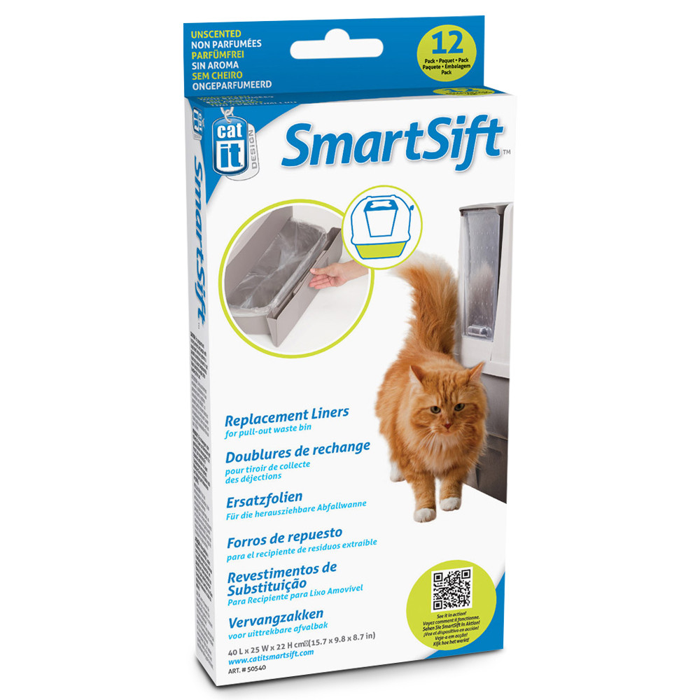 CATIT SMARTSIFT - Caixa de areia semi-automática, Para gatos